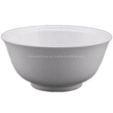 White Round Melamine Soup Bowl (BW7183)